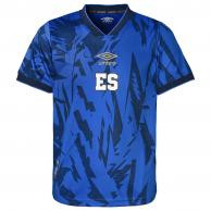 UMBRO EL SALVADOR 2018 BOYS HOME JERSEY BLUE - Soccer Plus
