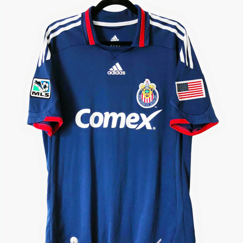 ADIDAS CHIVAS USA 2005 AWAY AUTHENTIC JERSEY BLUE