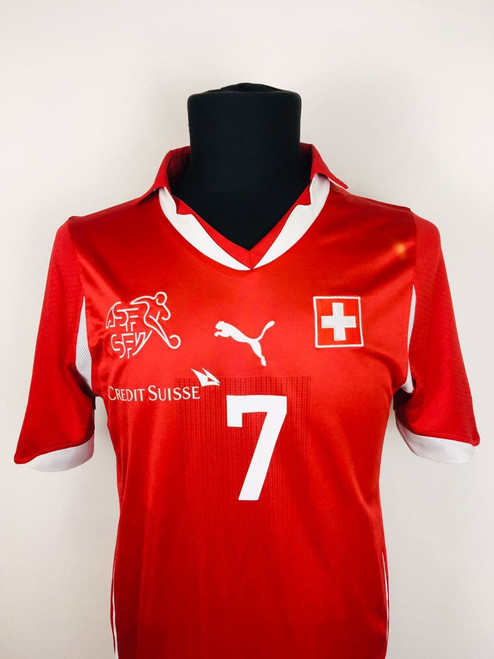 PUMA SWITZERLAND 2010 HOME BARNETTA JERSEY RED