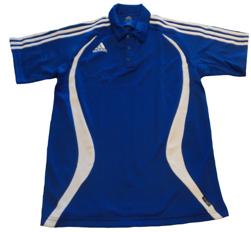 ADIDAS UNIT POLO SHIRT ROYAL BLUE