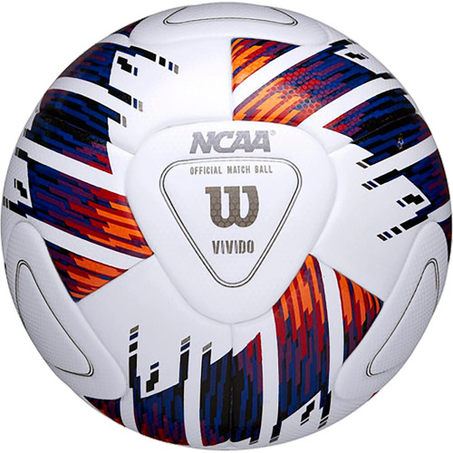 Wilson NCAA Vivido Match Soccer Ball - White