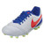 NIKE JR TIEMPO LEGEND VI FG kids firm ground cleats white/blue