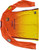 NIKE BARCELONA 2013 AWAY `MESSI` L/S JERSEY Safety Orange/Tour Yellow