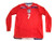 UMBRO ENGLAND 2008 AWAY `BECKHAM`L/S JERSEY RED