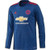 ADIDAS MANCHESTER UNITED 2017 AWAY BLUE L/S JERSEY