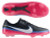 NIKE CR7 JR MERCURIAL VAPOR VIII Soccer Cleats Blue Glow/Pink Flash