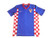 NIKE CROATIA 2008 AWAY JERSEY BLUE