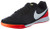 NIKE TIEMPOX GENIO II LEATHER IC indoor soccer shoes black/orange