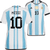 ARGENTINA THREE STAR 2023 WOMEN'S MESSI HOME JERSEY