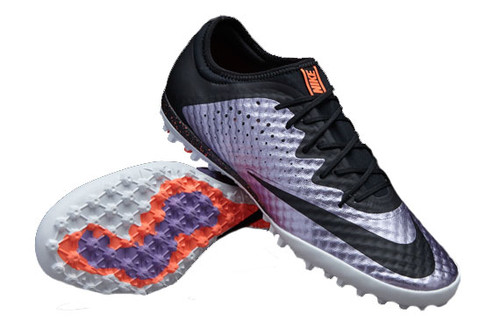 NIKE MERCURIALX FINALE TF turf soccer shoes urban lilac/bright mango -  Soccer Plus