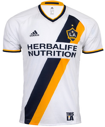 Men's LA Galaxy adidas Navy 2021 Training Jersey