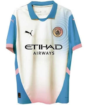 Manchester City 20-21  ゲームシャツ PUMA製 Manchester City 20/21 Away Football Shirt Puma Jersey Size