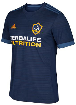 ADIDAS LA GALAXY 2017 AWAY navy blue - Soccer Plus