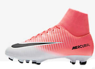 nike mercurial victory pink and white