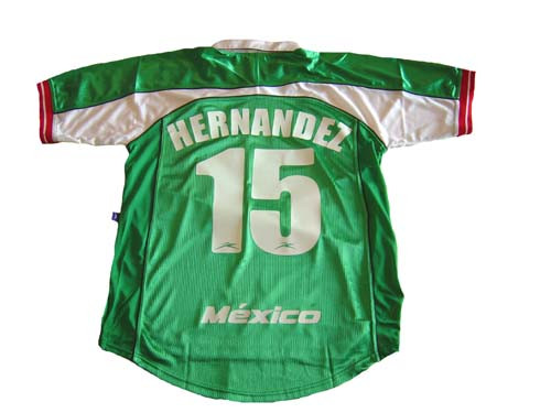 ATLETICA MEXICO 2000 `HERNANDEZ` HOME JERSEY - Soccer Plus