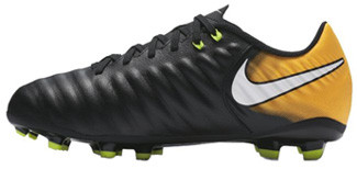 NIKE TIEMPO LIGERA IV FG BLACK/LASER ORANGE - Soccer Plus display picture 1