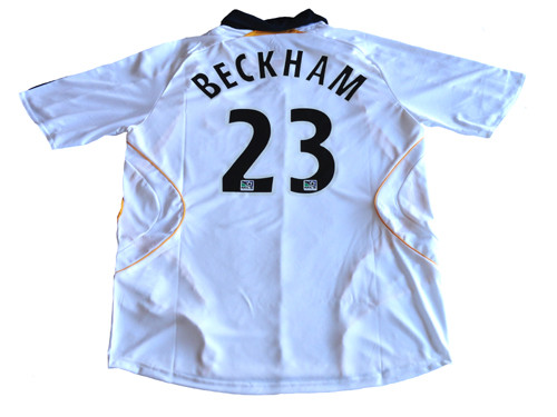 ADIDAS LA GALAXY 2009 HOME BECKHAM L/S JERSEY - Soccer Plus