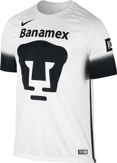 NIKE PUMAS UNAM 2016 3RD JERSEY WHITE - Soccer Plus