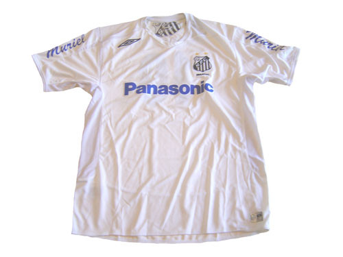 Santos FC ホワイトシャツ Umbro UMBRO SANTO F.C. 2007 HOME JERSEY WHITE - Soccer Plus