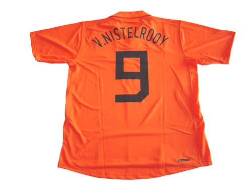 NIKE HOLLAND 2006 HOME `v. Nistelrooy` JERSEY - Soccer Plus
