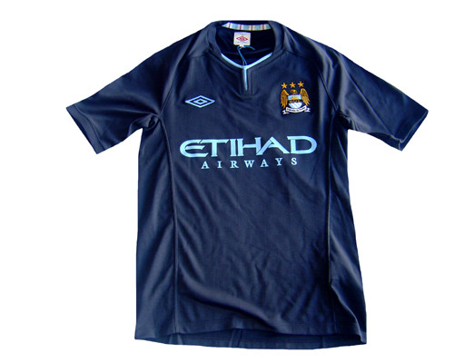 UMBRO MANCHESTER CITY 2011 AWAY BLACK JERSEY - Soccer Plus