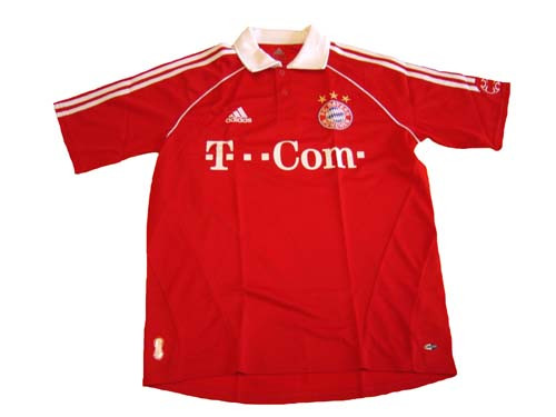 ADIDAS BAYERN MUNICH 2007 HOME JERSEY - Soccer Plus