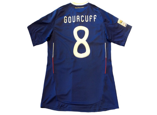 ADIDAS FRANCE 2010 HOME `GOURCUFF` JERSEY BLUE - Soccer Plus
