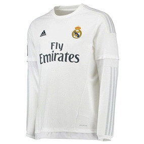 adidas Men's Real Madrid 2023/24 Authentic Home Jersey White/Black