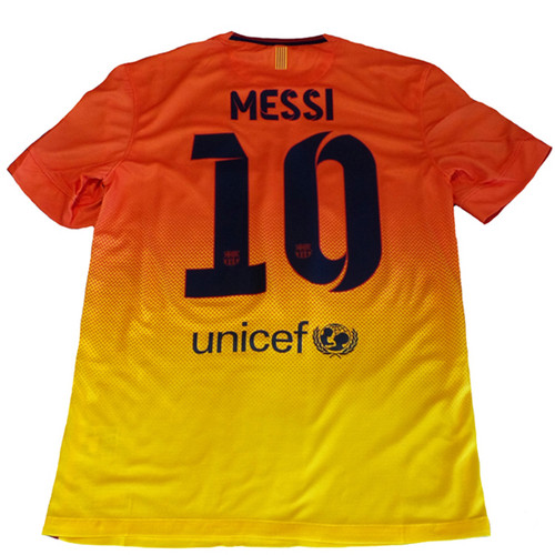 NIKE BARCELONA 2013 AWAY `MESSI` JERSEY Safety Orange/Tour Yellow1