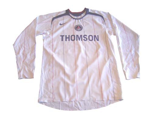 psg white jersey full sleeve