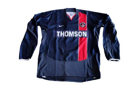 Paris Saint-Germain 2007-2008 home Digard Nike PSG France football shirt  jersey