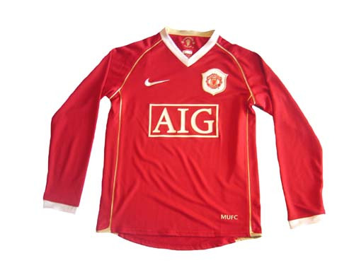 NIKE MANCHESTER UNITED 2007 BOYS HOME L 