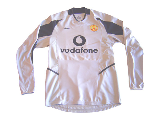 NIKE MANCHESTER UNITED 2004 GOAL KEEPER JERSEY GREY - Soccer Plus