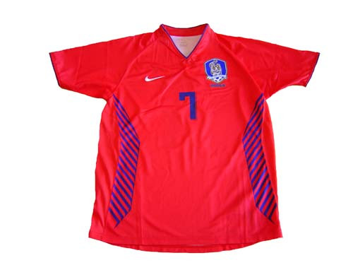 NIKE KOREA REPUBLIC 2006 HOME `JISUNG` JERSEY - Soccer Plus