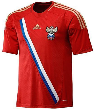 ADIDAS RUSSIA 2012 HOME RED JERSEY ADIDAS RUSSIA 2012 HOME RED JERSEY