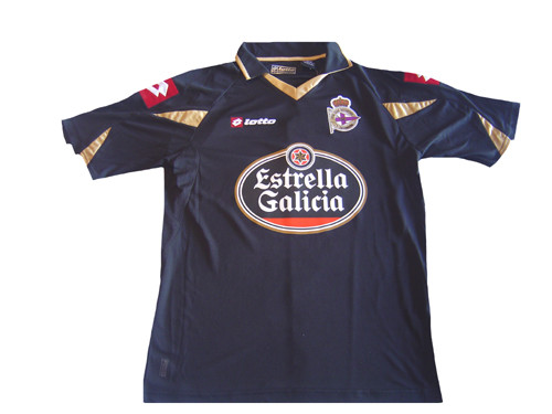 LOTTO DEPORTIVO LA CORUNA 2011 BLACK JERSEY - Soccer Plus