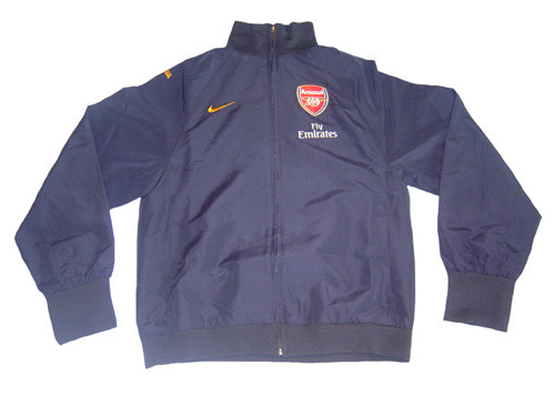 NIKE ARSENAL 2009 JACKET NAVY BLUE - Soccer Plus