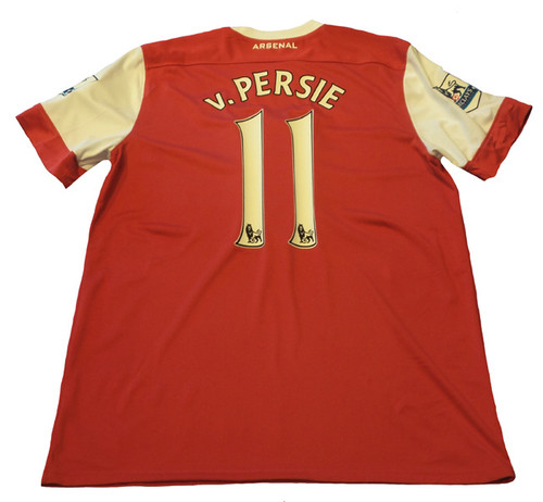 NIKE ARSENAL 2011 HOME `v.PERSIE` JERSEY - Soccer Plus