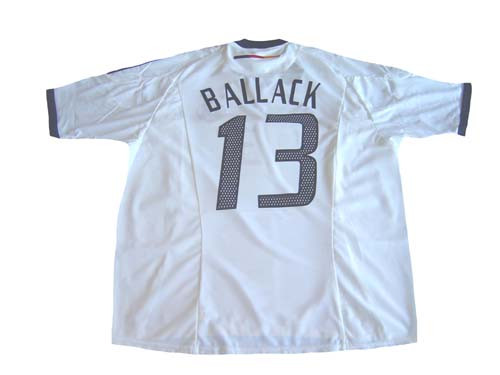 ADIDAS GERMANY 2002 HOME `BALLACK` JERSEY - Soccer Plus