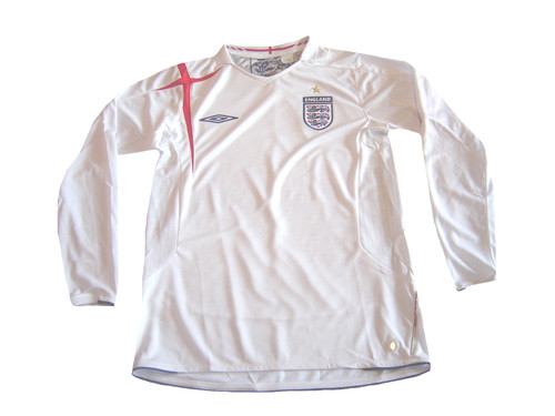 umbro England soccer uniform tee 在原みゆ紀 England Home 2010 Umbro Soccer Jersey Short Sleeve - White