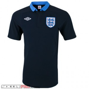UMBRO ENGLAND 2012 AWAY BLUE JERSEY - Soccer Plus
