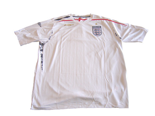 UMBRO ENGLAND 2007 HOME JERSEY - Soccer Plus