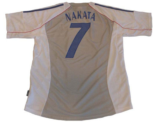 ADIDAS JAPAN 2002 AWAY `NAKATA` JERSEY - Soccer Plus