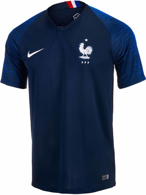 Perezoso césped Marcado NIKE FRANCE 2018 HOME JERSEY - Soccer Plus