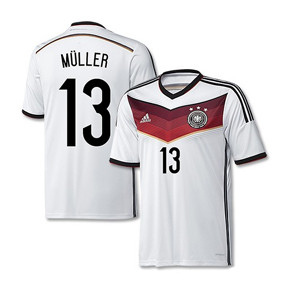ADIDAS GERMANY 2014 HOME `MULLER`JERSEY - Soccer Plus