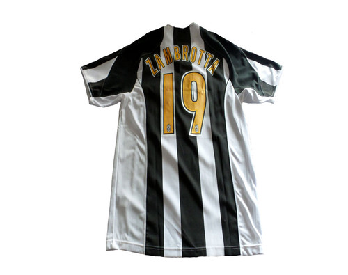 NIKE JUVENTUS 2005 HOME `ZAMBROTTA` JERSEY - Soccer Plus