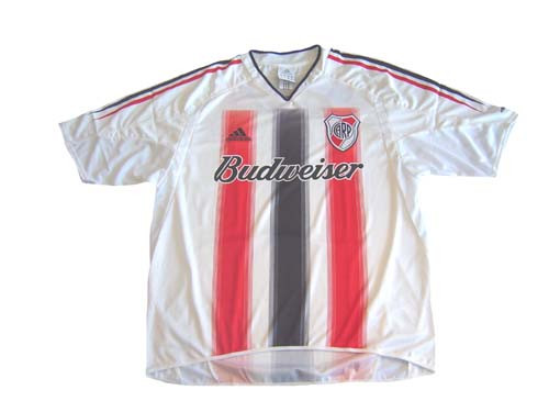 ADIDAS RIVER PLATE 2005 AWAY `BANDERA` JERSEY - Soccer Plus