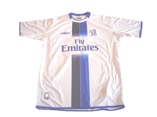 UMBRO CHELSEA 2004 AWAY JERSEY WHITE - Soccer Plus