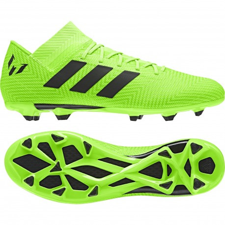 green messi boots