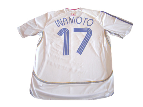 ADIDAS JAPAN 2006 AWAY `INAMOTO` JERSEY - Soccer Plus